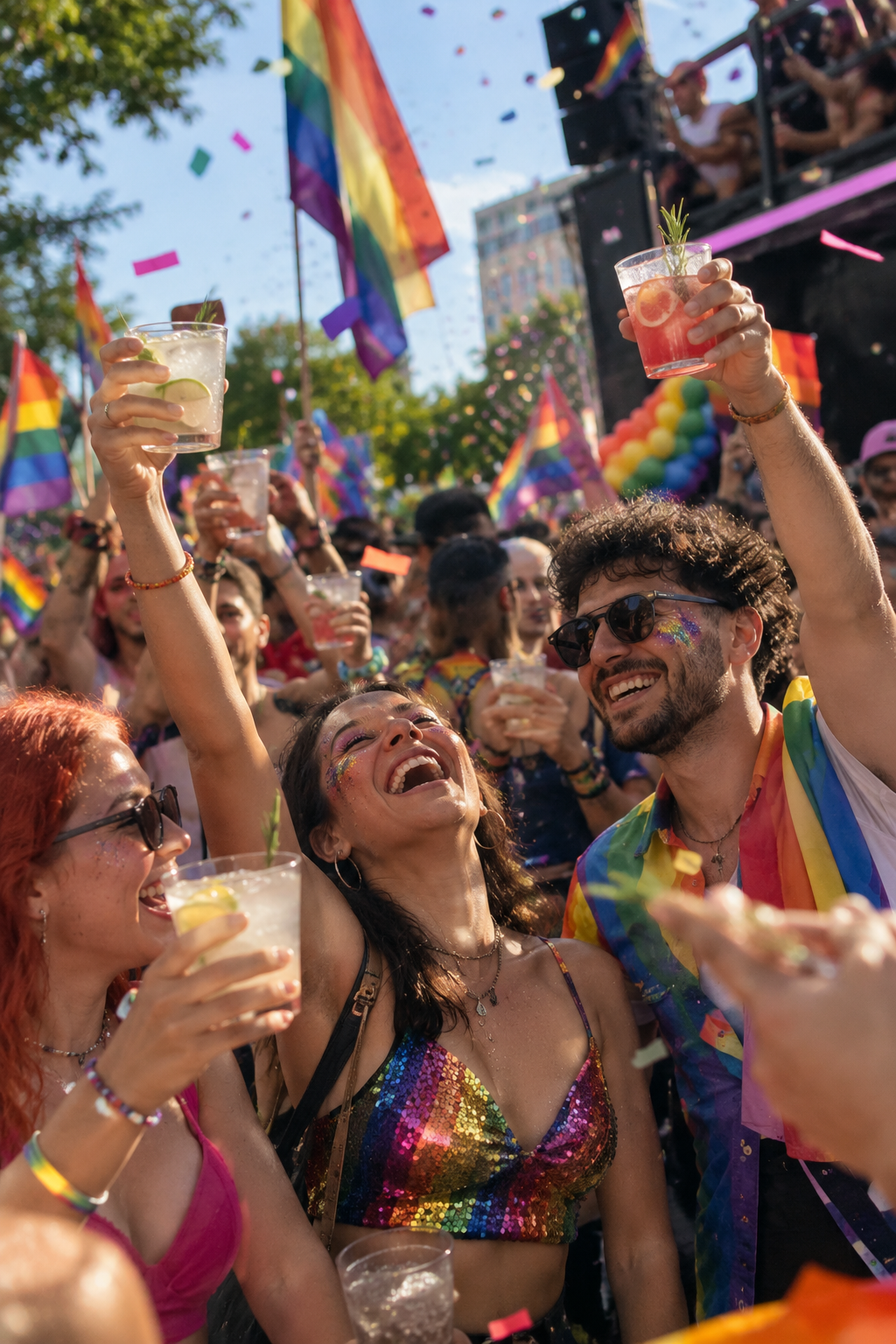 Celebración elegante con amigos — RNAVAV ULTRA